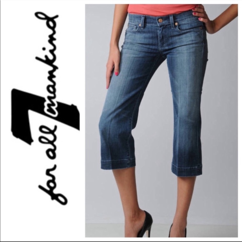 7 For All Mankind Crop Dojo Jeans
